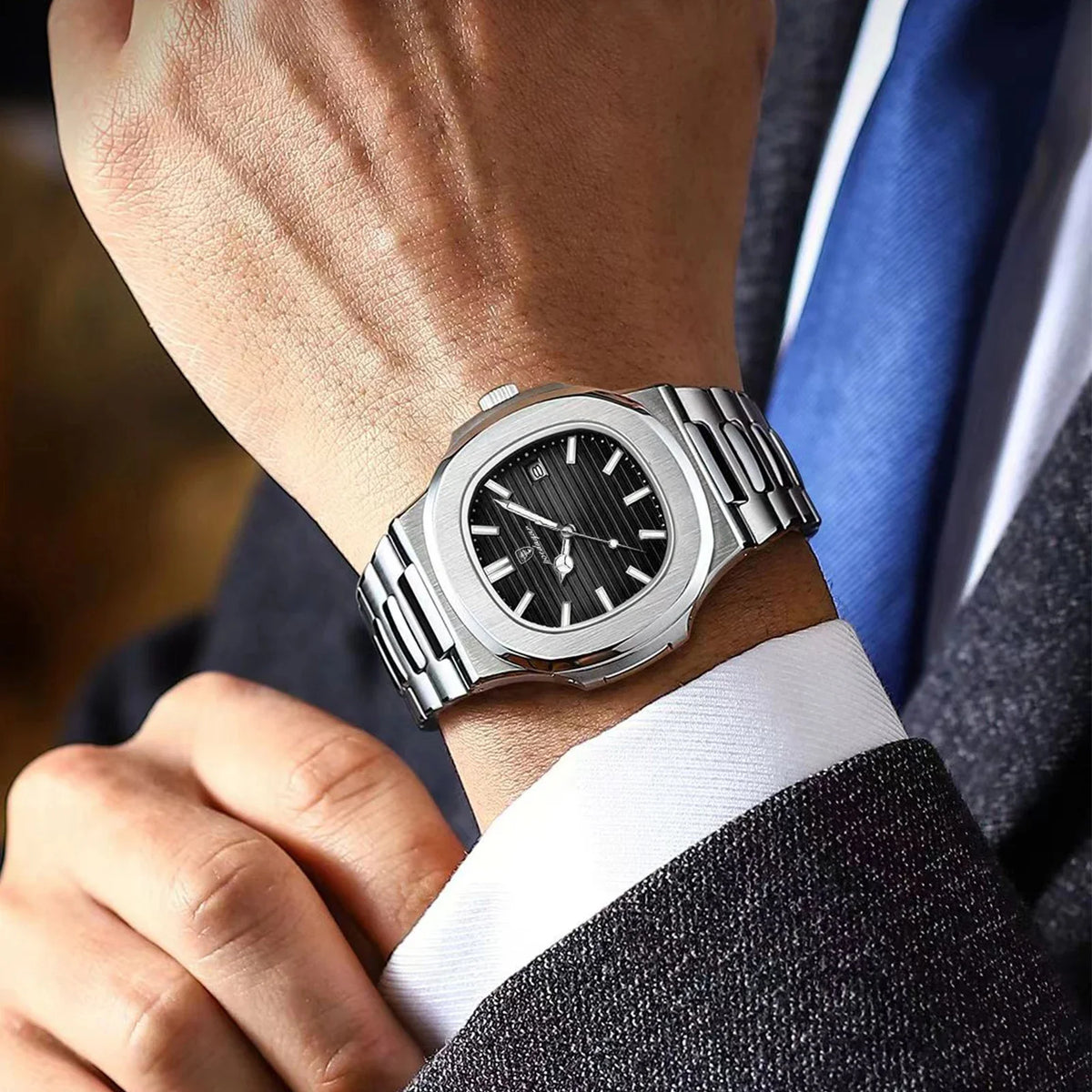 Urbane Blue Silver